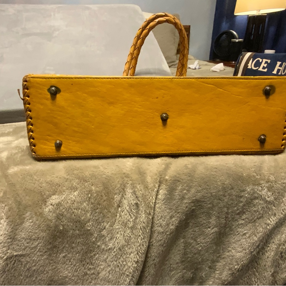 Alejandro Yeo Hand Tooled Leather Bag - Picture 3 of 16